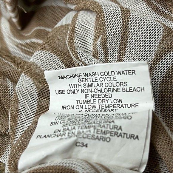 Meraki Mesh Sheer Crop Top Blouse 70s 80s Hippie Casual 90s Y2k Retro S Boho - Picture 6 of 9